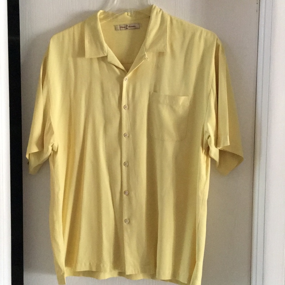 Tommy Bahama XL Silk button down shirt